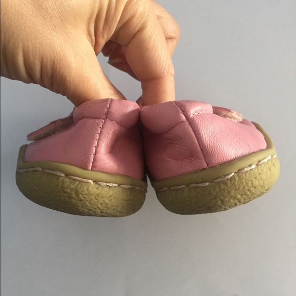 Size 4 Livie & Luca Pio Pio Pink and Green EUC - Picture 6 of 7